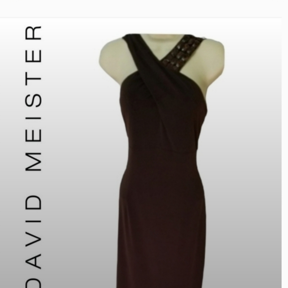 Sexy David Meister Beaded Dress💋